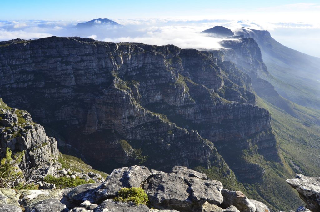 temperature top of table mountain