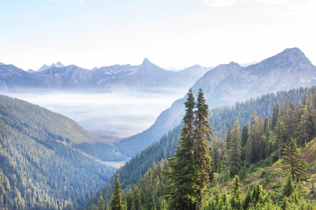 The Cascade Range Unveiling The Secrets Of Nature S Masterpiece   Beautiful Mountain Peak In North Cascade Range Washington USA 1024x682 